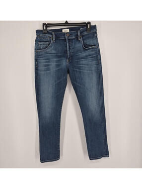 Citizens Of Humanity Emerson Button Fly Ankle Jeans Women's 26 Stretch Made USA